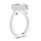 1.89 Carat Aurora Oval Promise Engagement Ring