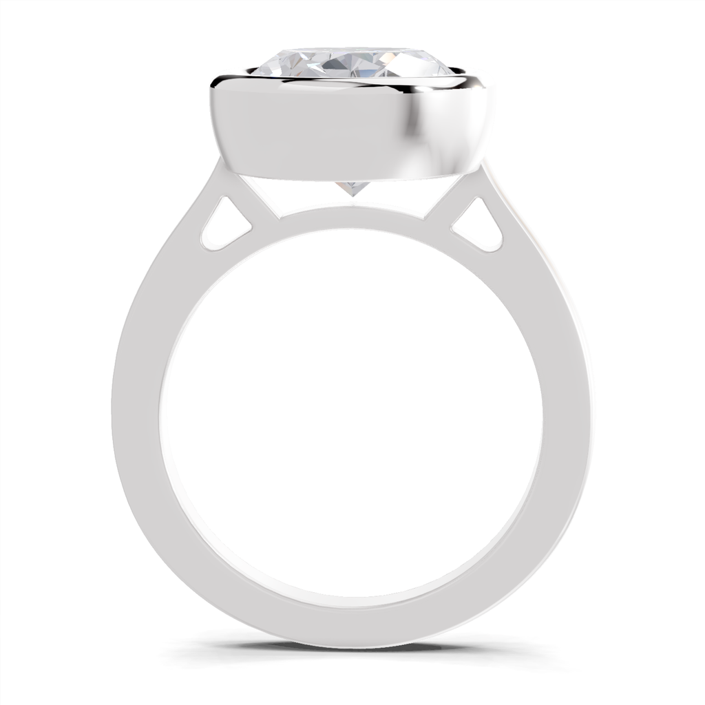 1.89 Carat Aurora Oval Promise Engagement Ring
