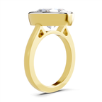 1.89 Carat Aurora Oval Promise Engagement Ring