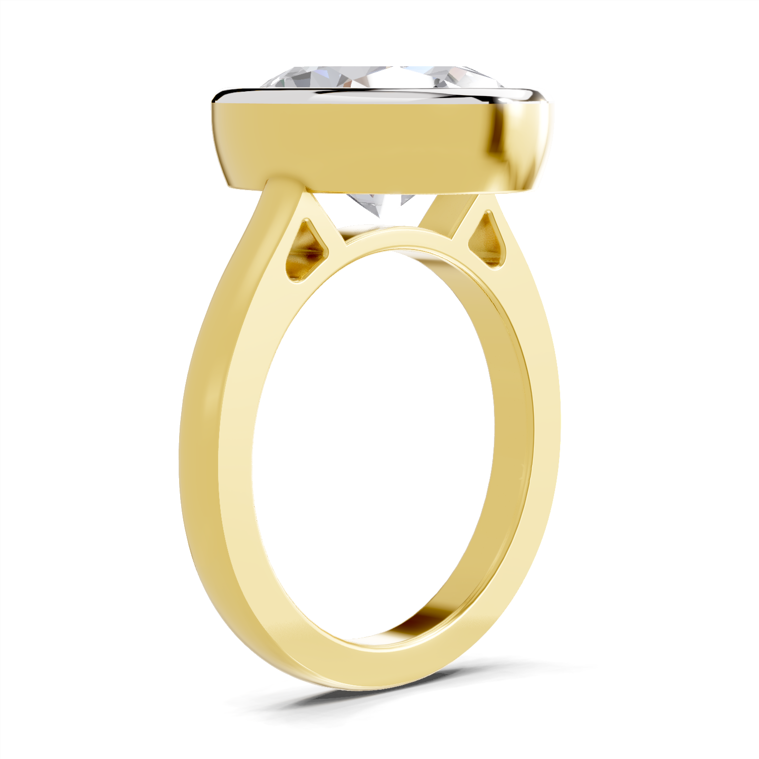 1.89 Carat Aurora Oval Promise Engagement Ring
