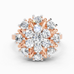 2.36 Carat Diamond Cluster Ring