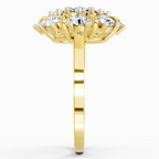 2.36 Carat Diamond Cluster Ring