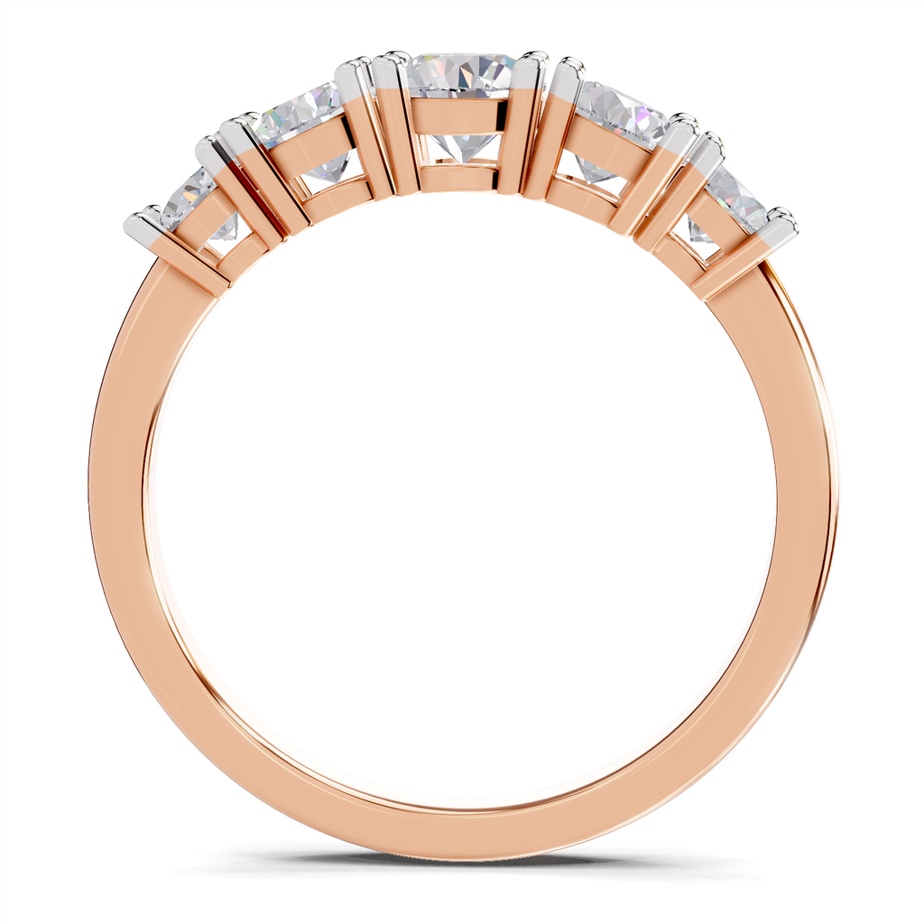 1.07 Carat Eterna Quintet Promise Engagement Ring
