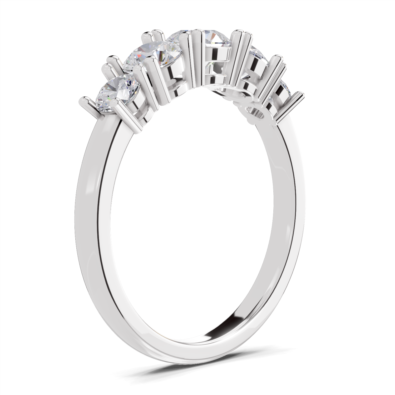 1.07 Carat Eterna Quintet Promise Engagement Ring