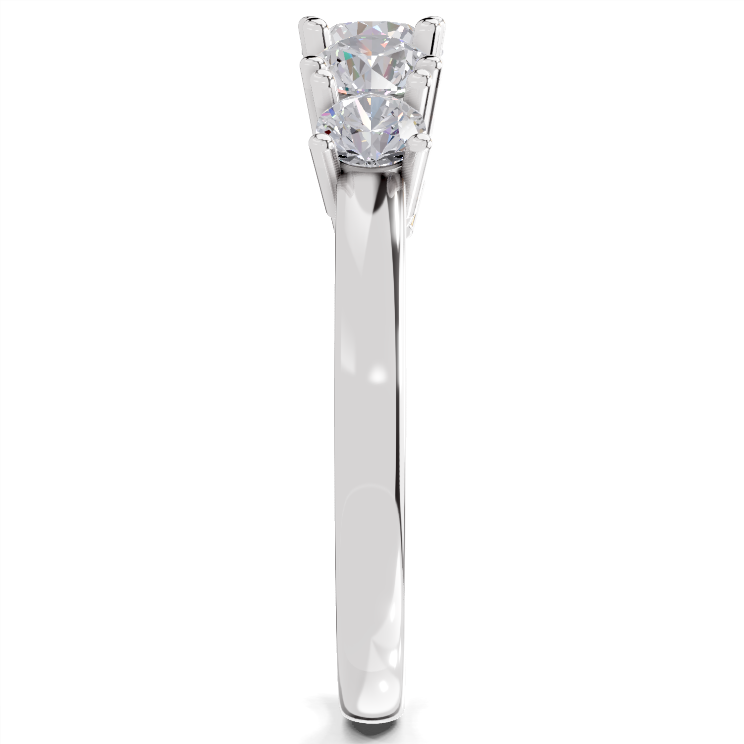 1.07 Carat Eterna Quintet Promise Engagement Ring