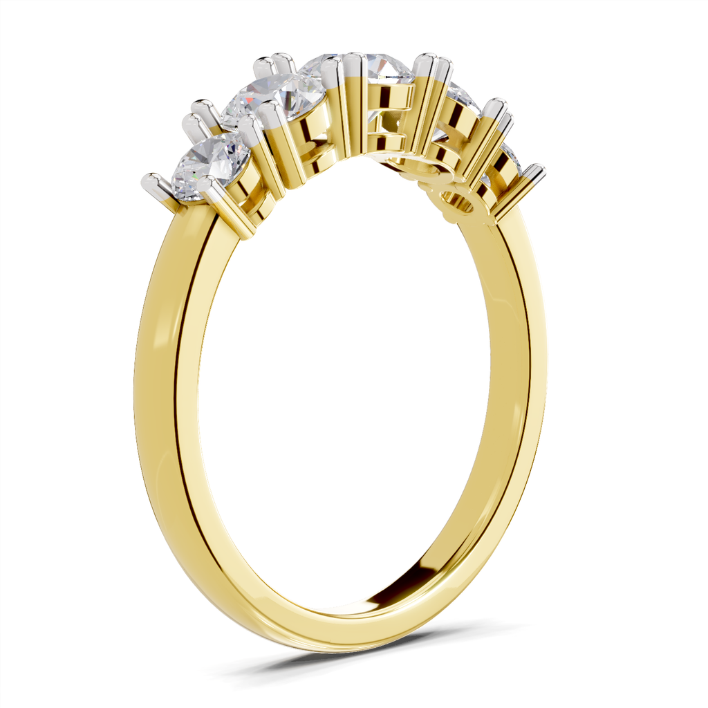 1.07 Carat Eterna Quintet Promise Engagement Ring