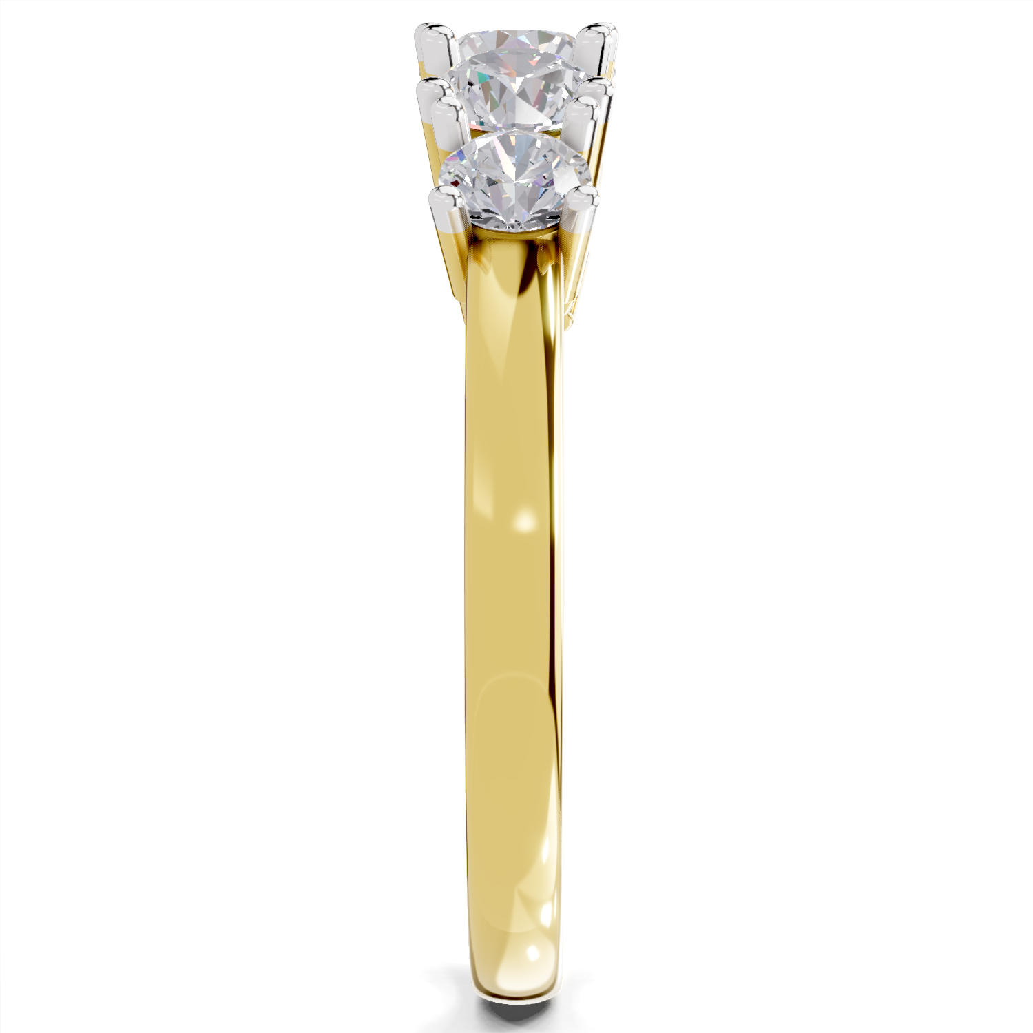 1.07 Carat Eterna Quintet Promise Engagement Ring