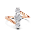 1.07 Carat Eterna Quintet Promise Engagement Ring