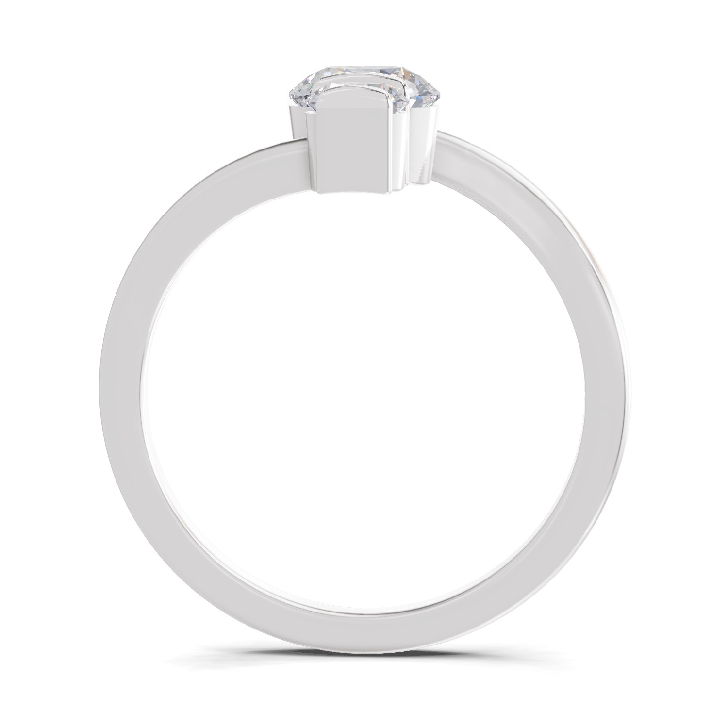0.92 Carat Triastra Promise Engagement Ring