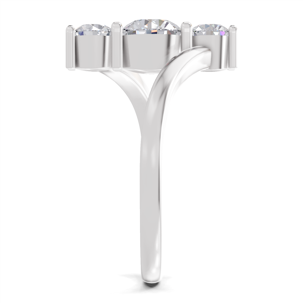 0.92 Carat Triastra Promise Engagement Ring