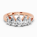 0.92 Carat Triastra Promise Engagement Ring