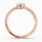 0.60 Carat Bypass Diamond Ring