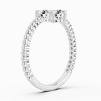 0.60 Carat Bypass Diamond Ring