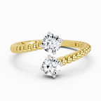 0.60 Carat Bypass Diamond Ring