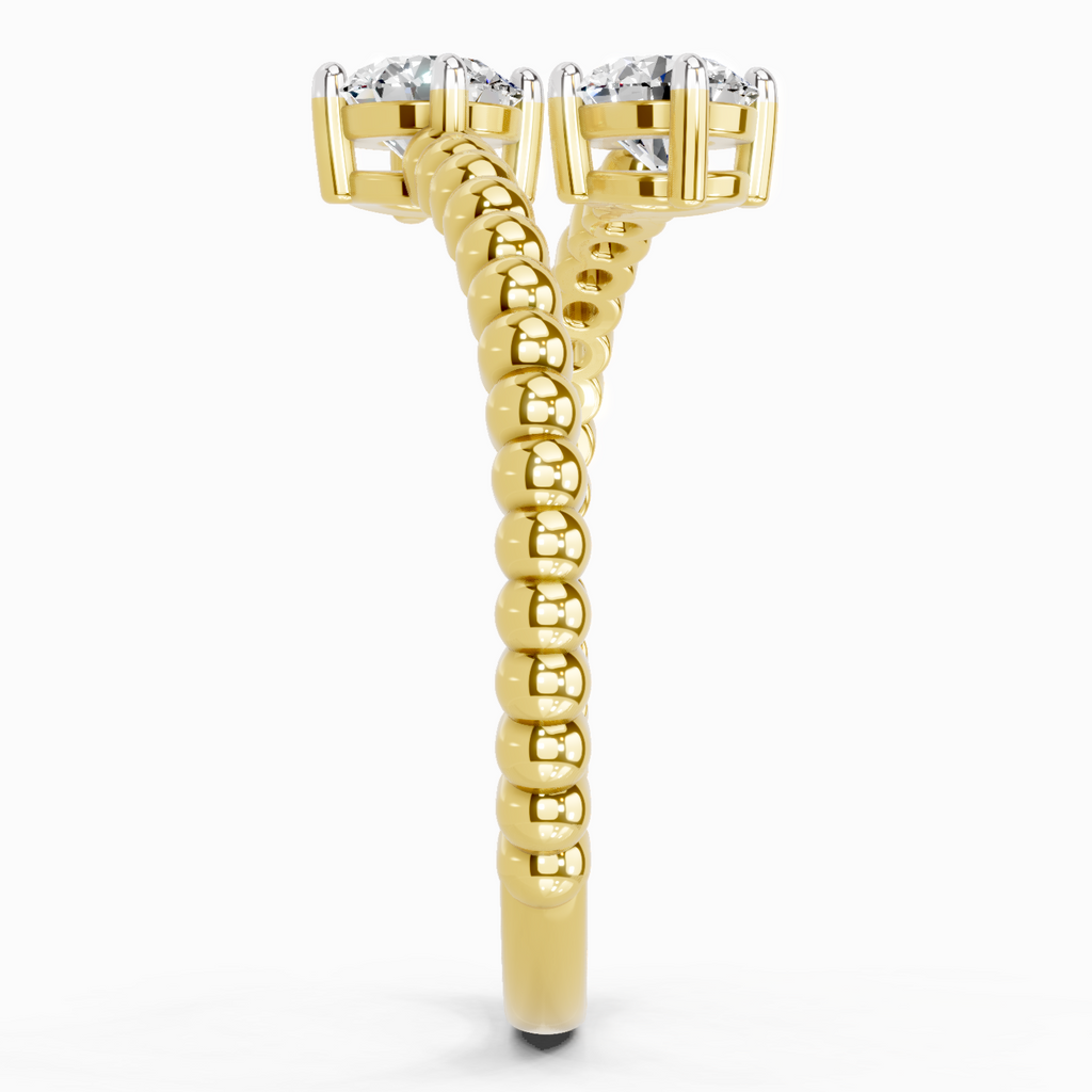 0.60 Carat Bypass Diamond Ring