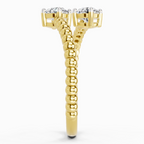 0.60 Carat Bypass Diamond Ring