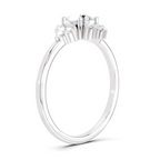 0.70 Carat Cluster Diamond Ring