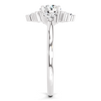 0.70 Carat Cluster Diamond Ring