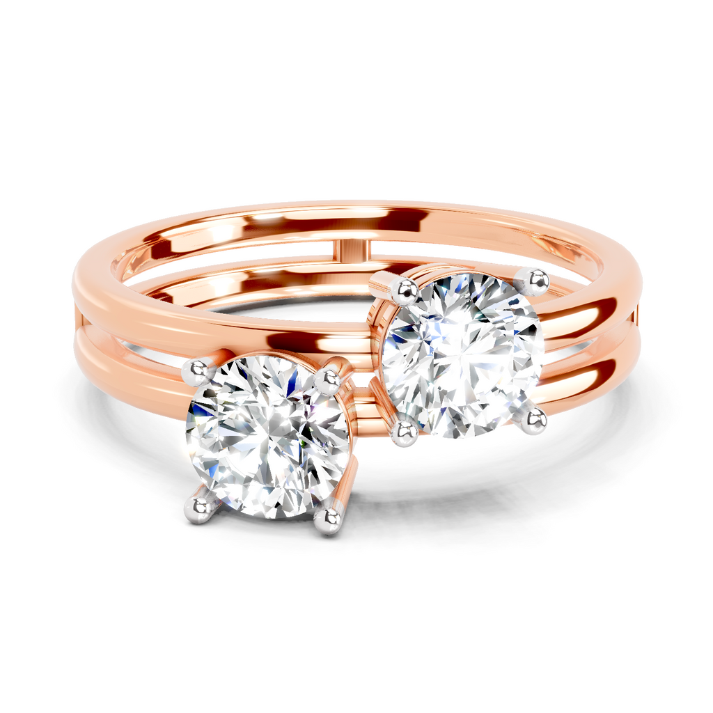 1 Carat Bypass Diamond Ring