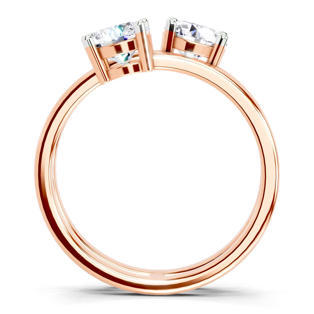 1 Carat Bypass Diamond Ring