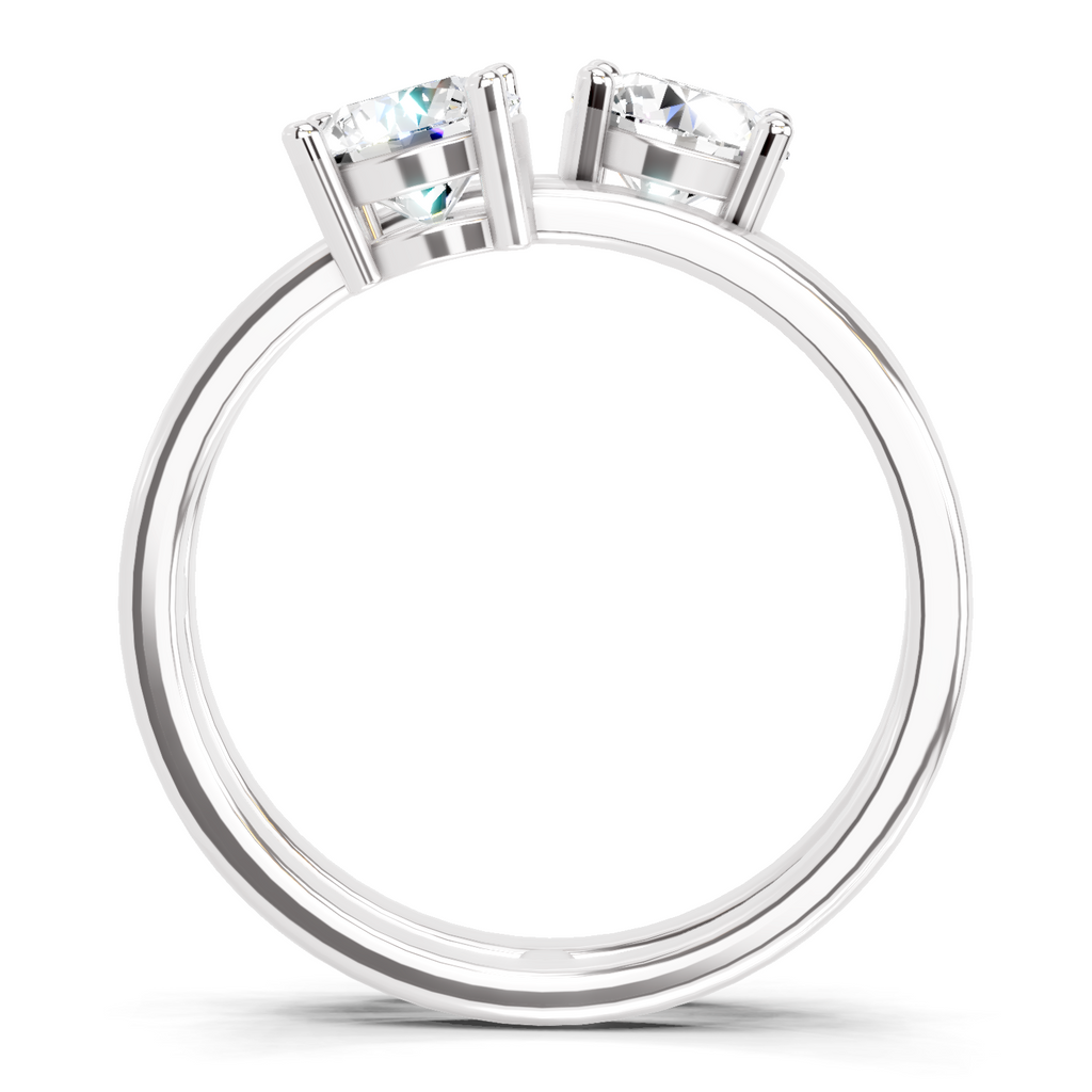 1 Carat Bypass Diamond Ring