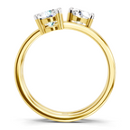 1 Carat Bypass Diamond Ring