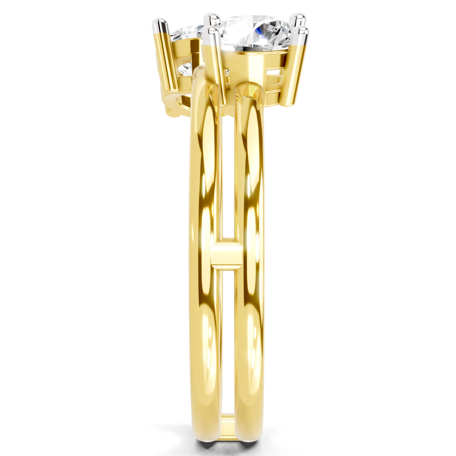 1 Carat Bypass Diamond Ring