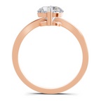 1.25 Carat Solara Crown Promise Engagement Ring