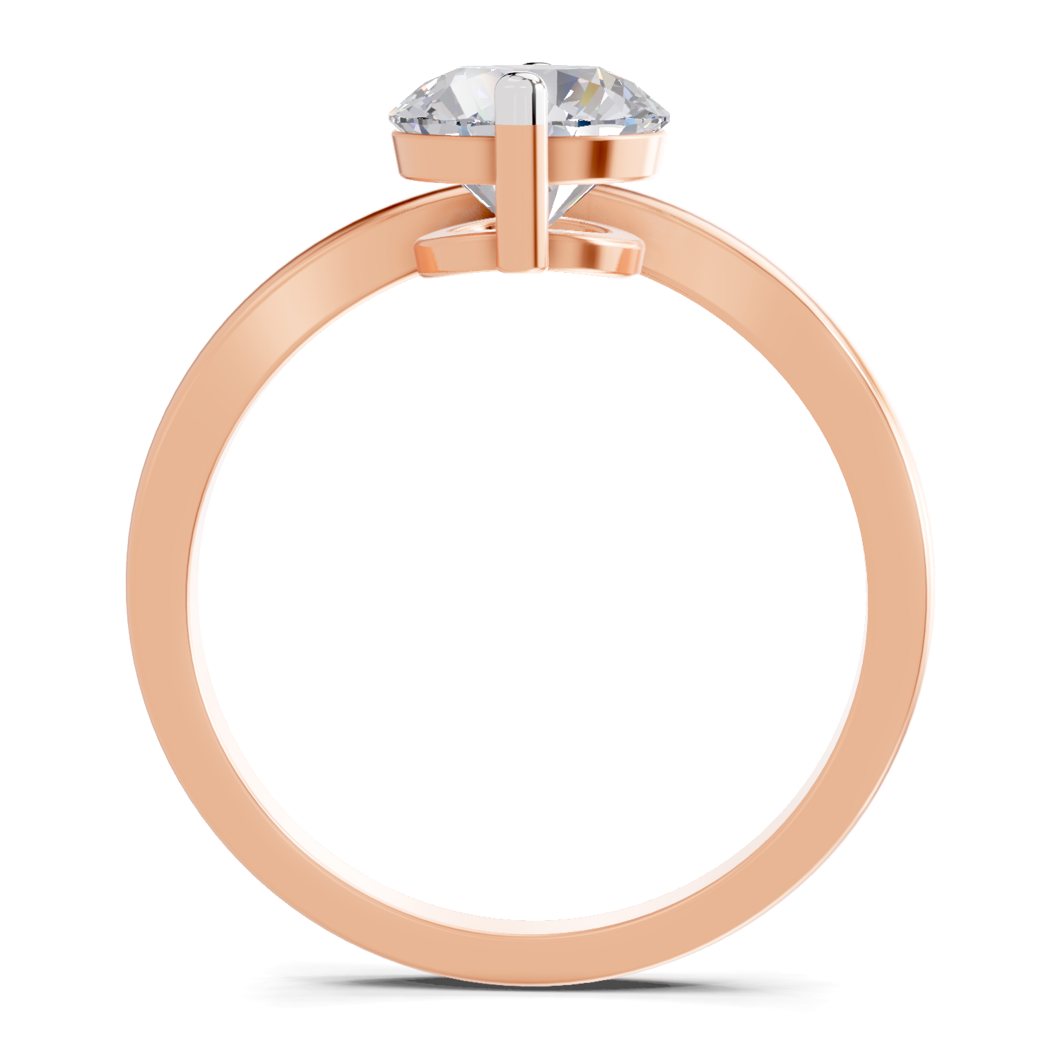 1.25 Carat Solara Crown Promise Engagement Ring