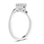 1.25 Carat Solara Crown Promise Engagement Ring