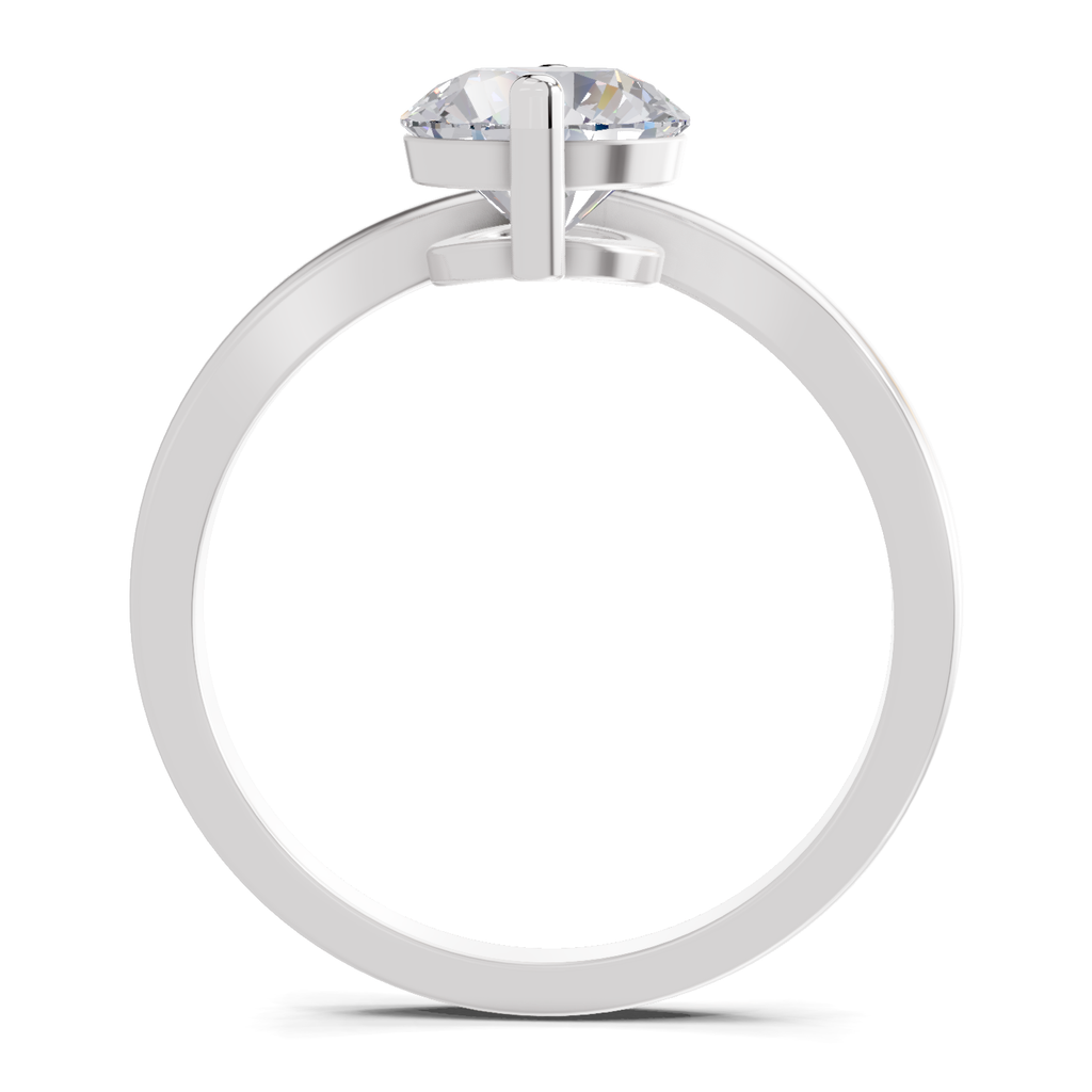 1.25 Carat Solara Crown Promise Engagement Ring