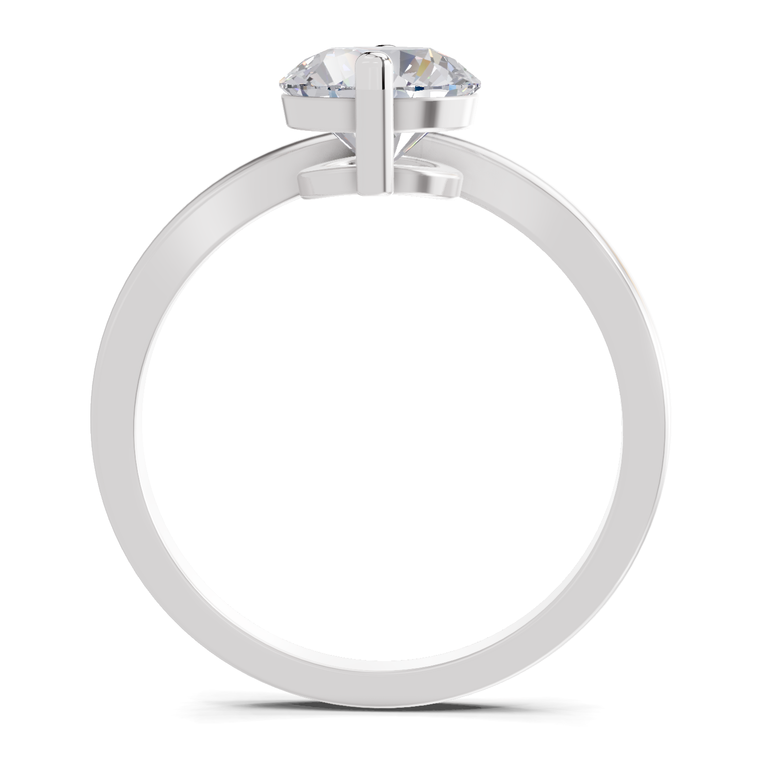 1.25 Carat Solara Crown Promise Engagement Ring