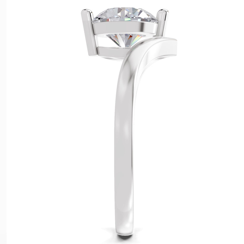 1.25 Carat Solara Crown Promise Engagement Ring