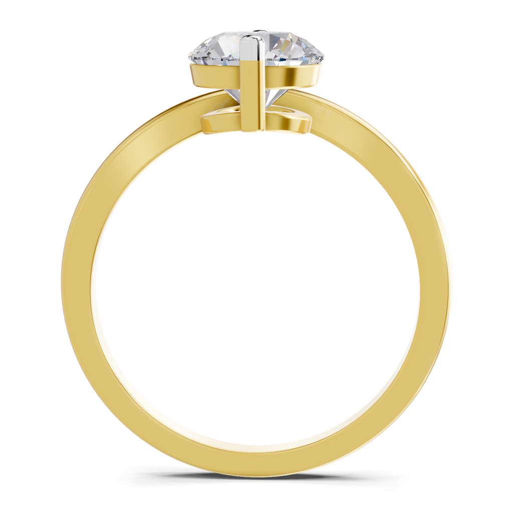 1.25 Carat Solara Crown Promise Engagement Ring