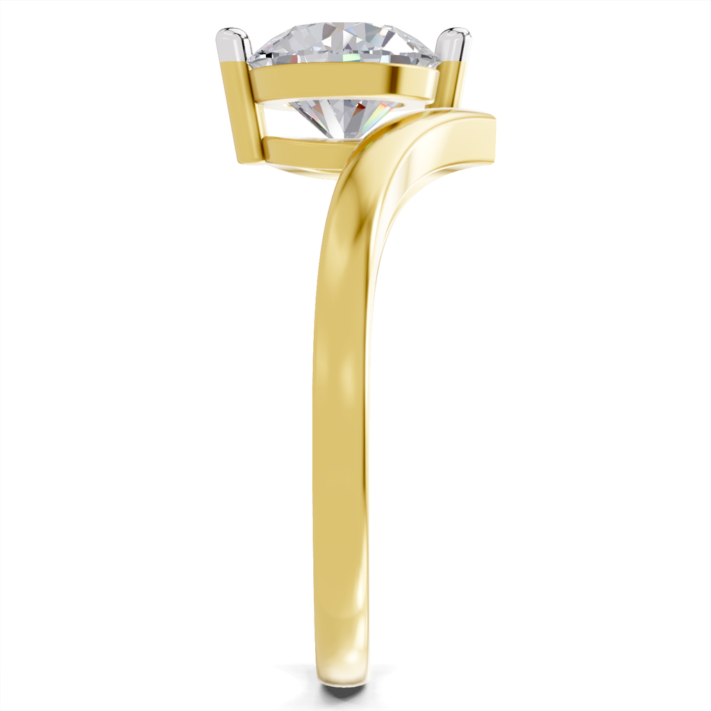1.25 Carat Solara Crown Promise Engagement Ring