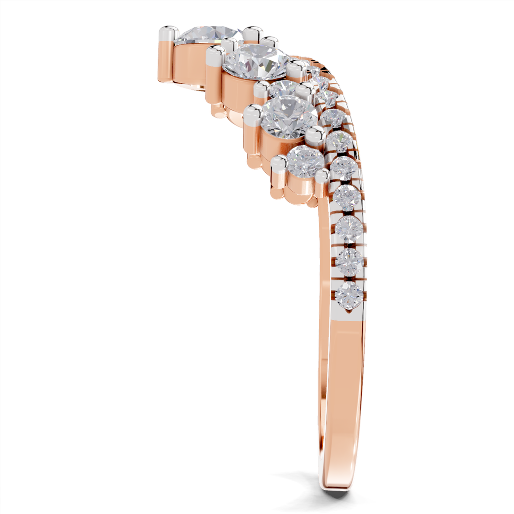 0.81 Carat Crown light Promise Engagement Ring