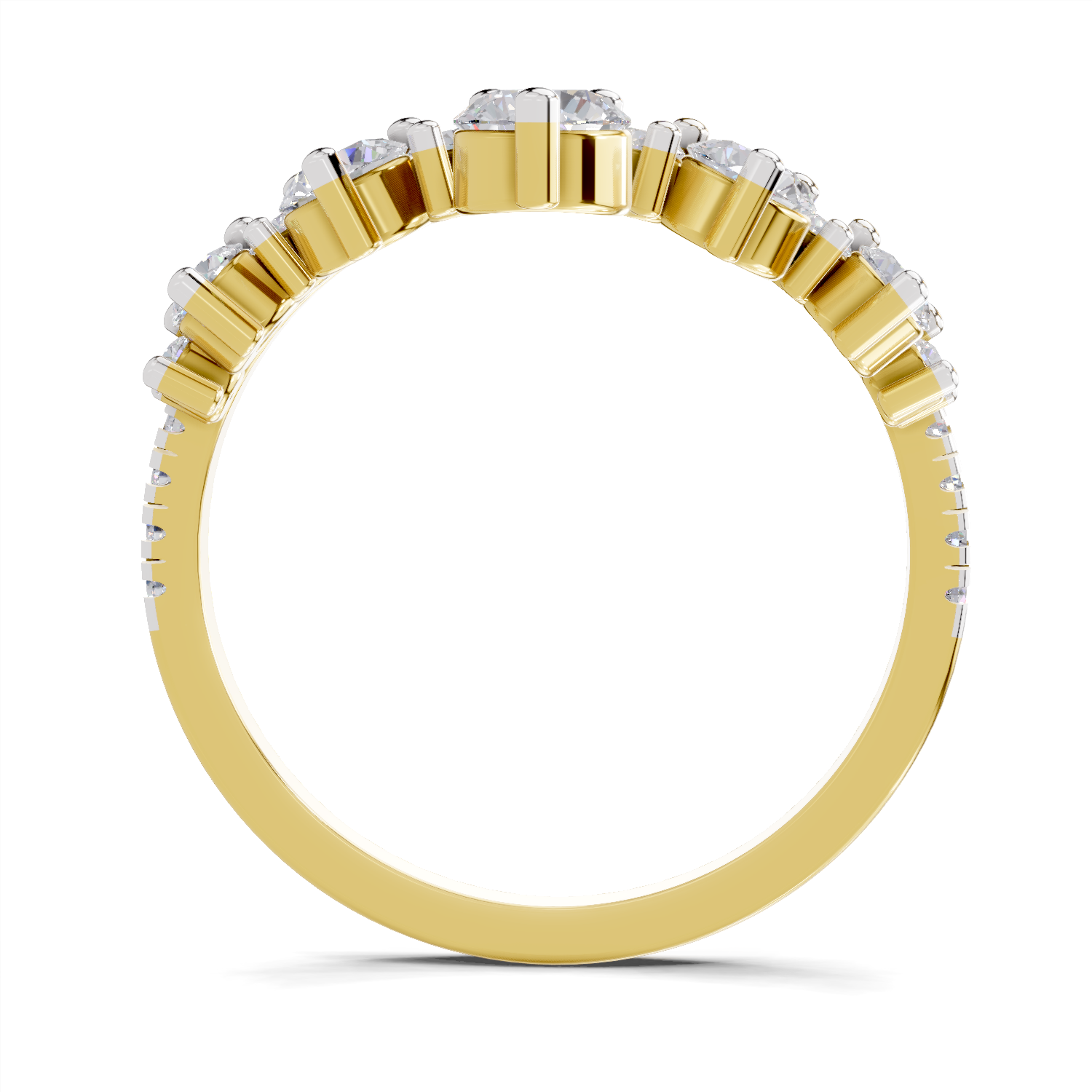 0.81 Carat Crown light Promise Engagement Ring