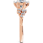 1.64 Carat Celestial Bloom Promise Engagement Ring