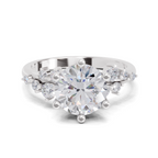 1.64 Carat Celestial Bloom Promise Engagement Ring