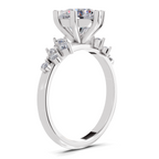 1.64 Carat Celestial Bloom Promise Engagement Ring