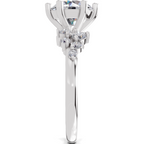 1.64 Carat Celestial Bloom Promise Engagement Ring
