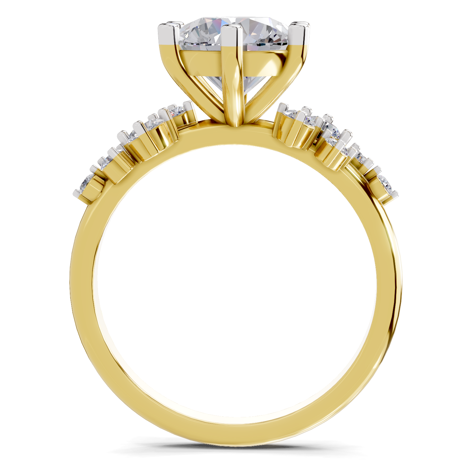 1.64 Carat Celestial Bloom Promise Engagement Ring