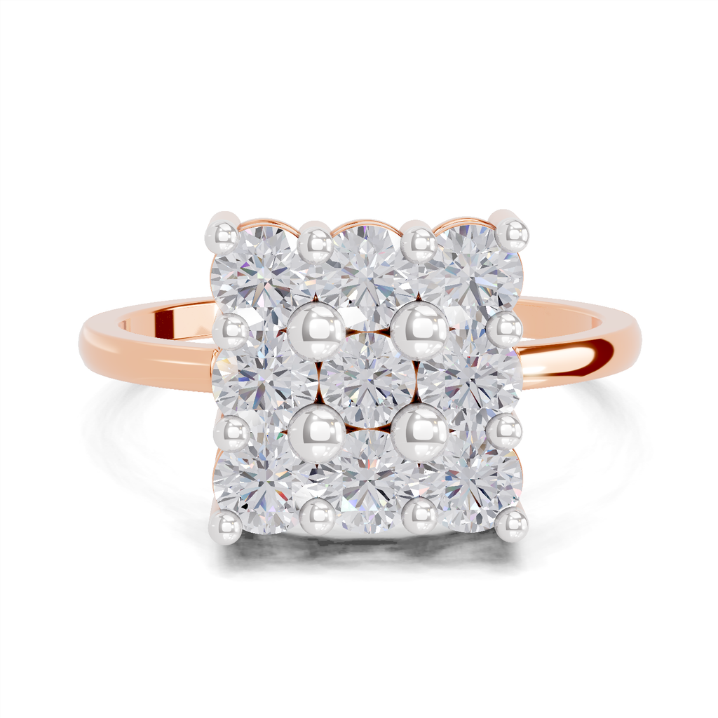 1.04 Carat Eternity Tiles Promise Engagement Ring