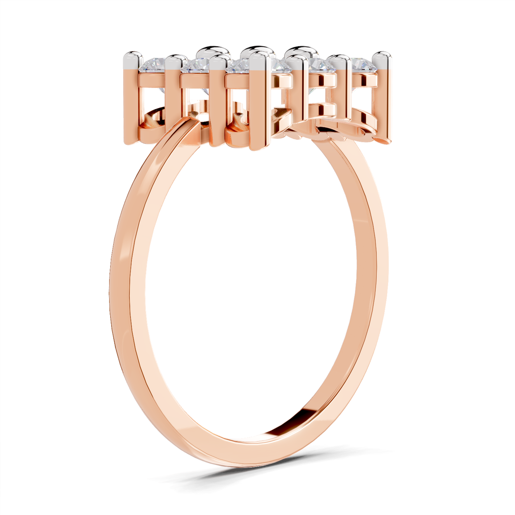 1.04 Carat Eternity Tiles Promise Engagement Ring