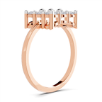 1.04 Carat Eternity Tiles Promise Engagement Ring