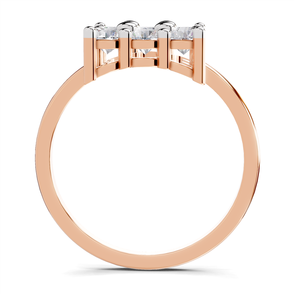 1.04 Carat Eternity Tiles Promise Engagement Ring