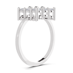 1.04 Carat Eternity Tiles Promise Engagement Ring