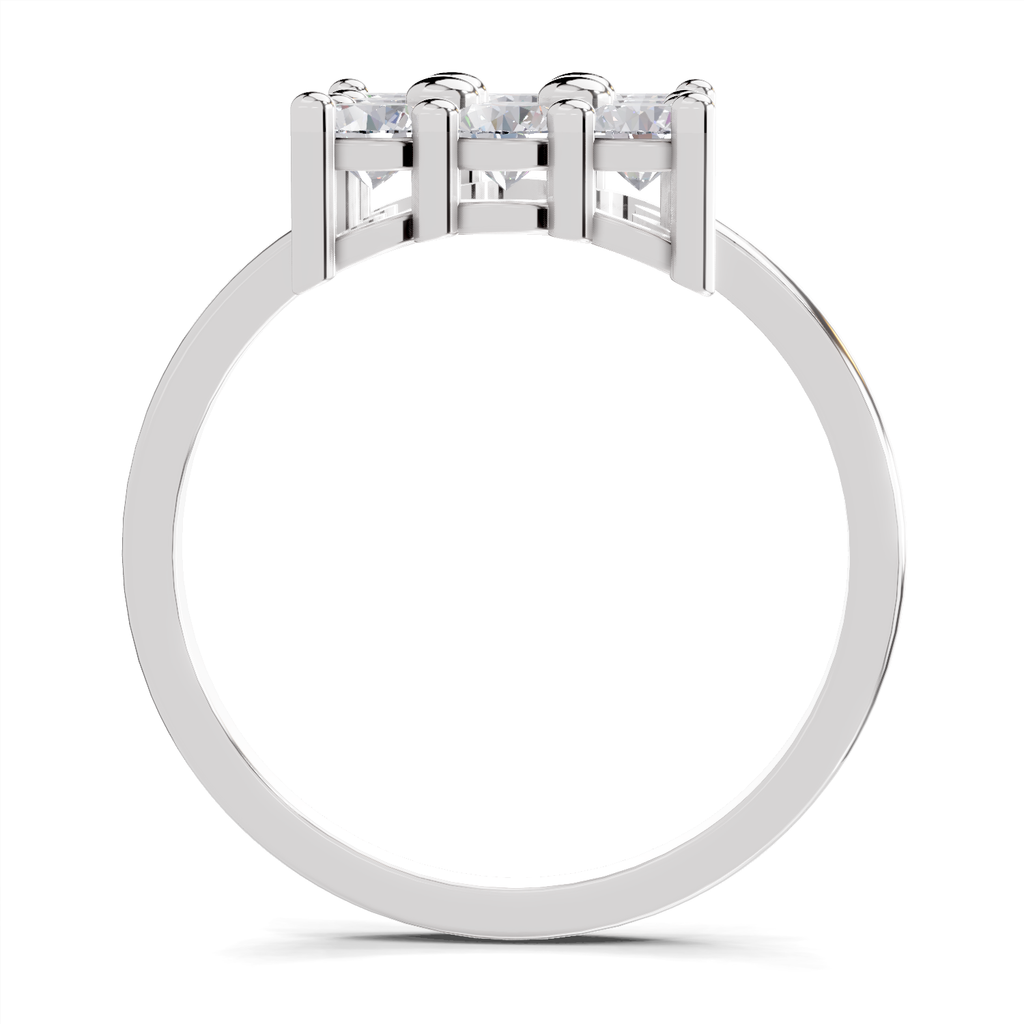1.04 Carat Eternity Tiles Promise Engagement Ring