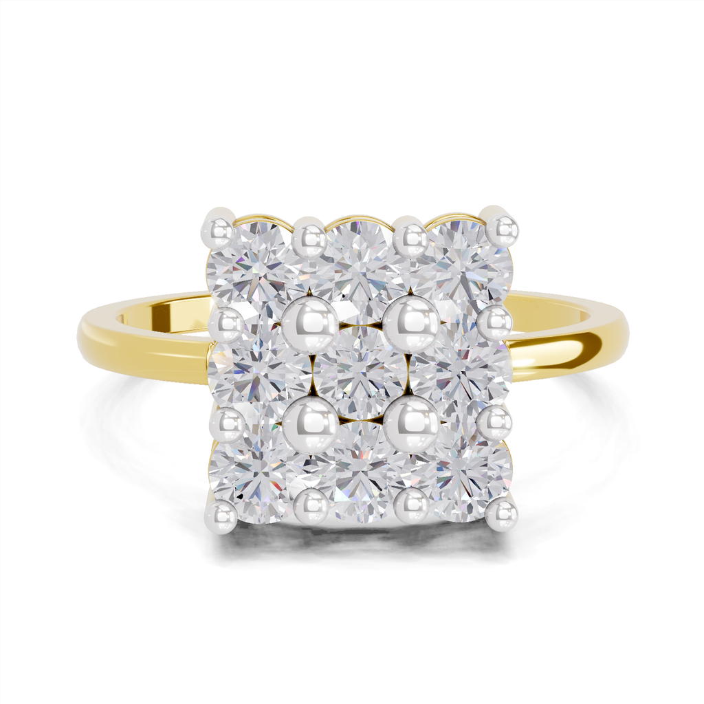 1.04 Carat Eternity Tiles Promise Engagement Ring