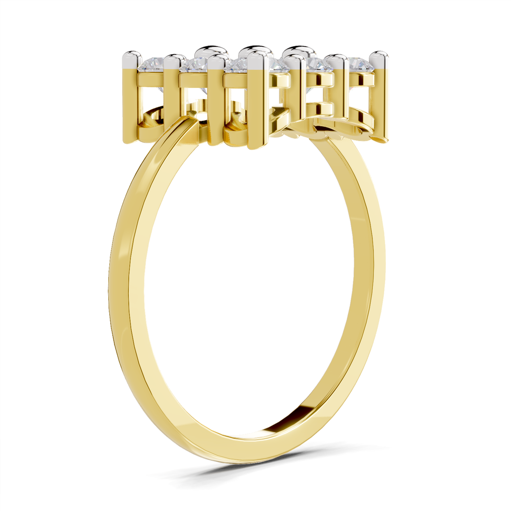 1.04 Carat Eternity Tiles Promise Engagement Ring